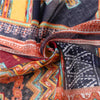 180 X 85cm  Women Cotton And Linen Scarf Retro Splicing Bohemian Printed Silk Shawl SL2003-007
