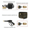 Pressure Washer Accessories Quick Connect Car Wash Water Hose Quick Connection, Typle:14-3/8 Male + 15-3/8 Female