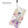 For Samsung Galaxy S25+ / S24+ 5G ENKAY Painted Leather Phone Case with Card Slots  Holder(Ocean Marble Pattern)