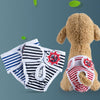 Dog Nappies XXL, Black & White Stripes, Female, 55-65cm Waist