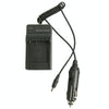 Digital Camera Battery Charger for CASIO CNP40(Black)