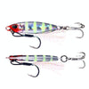 2 PCS HENGJIA Shore Casting Lead Fish Long-distance Casting Sinker Double Hook Lure, Size: 16g(8)