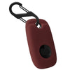 For Tile Mate Pro Tracker Silicone Case One-piece Design Protective Cover(Wine Red)
