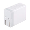3A Max Output USB-PD + Dual QC3.0 USB Ports Travel Fast Charger, US Plug