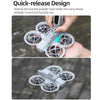For DJI Neo / Insta360 GO 3S / GO 3 Sunnylife Drone Expansion Mount Action Camera Holder Adapter (Grey)