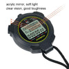 YS Stopwatch Timer Training Fitness Competition Stopwatch, Style: YS-710 10 Memories(Black)