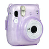 Glitter Power Crystal Case with Strap for FUJIFILM Instax mini 11 (Purple)