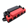 CP-4127 RV / Yacht M8 4-stud Double Row Busbar(Red Black)