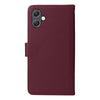 For Samsung Galaxy A06 4G BETOPNICE BN-005 2 in 1 Detachable Imitate Genuine Leather Phone Case(Wine Red)