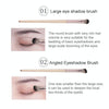4 PCS / Set Makeup Brush Eye Shadow Brush Eye Makeup Set Soft Hair Detail Brush Smudge Brush With Brush Bag, Color:Gold