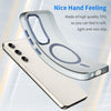For Samsung Galaxy S23 5G MagSafe Frosted Translucent TPU + PC Full Coverage Phone Case(Dark Blue)