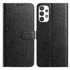 For Samsung Galaxy A23 5G Daisy Embossed Leather Phone Case(Black)