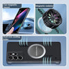 For Samsung Galaxy S25 Ultra 5G All-inclusive Lens Frameless Graphene Cooling Phone Case(Black)