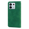 For Xiaomi Redmi Note 13 Pro 4G Frosted Business Magnetic Horizontal Flip PU Phone Case(Green)