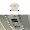 Car Dome Light Button Sunroof Window Switch Button for Mercedes-Benz W166 / W292 2012-, Left Driving, Style:Flat(Porcelain White)