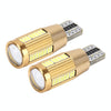 2 PCS T10 2W 180 LM 5500K Constant Current Car Clearance Light with 38 SMD-3014 Lamps, DC 12-16V(White Light)