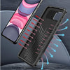 For iPhone 11 Machine Armor Warrior Shockproof PC + TPU Protective Case(Coffee)