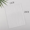 15 x 20cm Acrylic Texture Background Board Photo Props Background Decorative Geometric Ornaments(Thick Stripes)