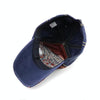 13948 Shark Pattern Washable Baseball Cap Spring and Autumn Sun Hat, Size:One Size(Wine Red)