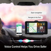 A3135 7 Inch HD Wired Smart Screen With Wireless CarPlay + Android Auto + Android With With 64G Memory Card
