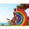 Inflatable Rainbow Shaped Floating Mat Swimming Ring, Inflated Size: 180 x 90cm