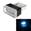 Universal PC Car USB LED Atmosphere Lights Emergency Lighting Decorative Lamp(Ice Blue Light)