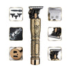 USB Vintage Engraving Skull Electric Hair Clipper(2588)