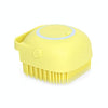 Dog Bath Brush Glove with Shower, Silicone Pet Massage Glove (Random Colour)