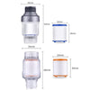 Household Washing Machine Electrical Water Heater Water Purification Filter With 6 Cartridges, Style: Faucet Filter
