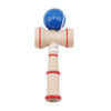 Classic Wooden Skill Toy Kendama with Extra String, Size: 13.5 x 5.5cm(Blue)