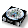 Round Shape Irregular Plane Puzzle Jigsaw Toy 1000 Pieces(White Tiger)