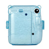 Glitter Power Crystal Case with Strap for FUJIFILM Instax mini 11 (Blue)