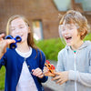 2 PCS Kids Anti-Saliva Splash Anti-Spitting Anti-Fog Face Shield Sunscreen Sunglasses (Purple)