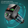 C8 Car  U Disk Bluetooth Player Fm Transmitter  QC3.0 Dual USB Ports Fast Charging