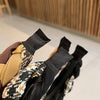 Ribbon Woven Letter Pattern Elegant Retro Non-Slip Headband(Black)