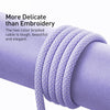 Baseus CALD000505 Dynamic Series 2.4A USB to 8 Pin Fast Charging Data Cable, Cable Length:2m(Purple)