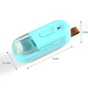 Food Packaging Sealer 2 In 1 Magnetic Mini Handheld Vacuum Sealer Machine With Cutter(Black)