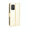 For Asus Zenfone 8 ZS590KS Crazy Horse Texture Horizontal Flip Leather Case with Holder & Card Slots & Lanyard(Gold)