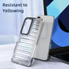 For Samsung Galaxy S25 5G High Transparency TPU Hybrid PC Airbag Phone Case(Transparent Green)