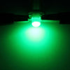 10 PCS 0.4W B8.5 Wedge Instrument Panel COB LED Light Dashboard Gauge Cluster Indicator Lamp Bulb (Green Light)