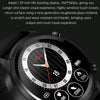 E400 1.39 inch HD Round Screen Leather Strap Smart Watch Supports ECG Monitoring/Non-invasive Blood Sugar(Black)