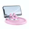 Car Dashboard Navigation Phone Holder Multifunctional Non-Slip Storage Bracket(Pink)