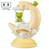 GOELONG Cartoon Moon Table Lamp Children Room Animal Night Light, Plug: US Plug(Frog)