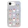 For iPhone 7 / 8 / SE 2020 2022 Christmas Series PC Full Coverage Pattern Phone Case(CW060 White)