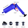 Kitchen Toilet High Pressure Drain Pipes Sinks Air Power Blaster Cleaner Plunger Clog Remover