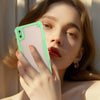 For iPhone XS Max Armor Glaze PC Hybrid TPU Phone Case(Green)