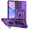 For Samsung Galaxy A16 5G Sliding Camshield Holder Phone Case(Purple)