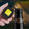 Double Sided COB Flashlight Mini Keychain Light Camping Light Without Stand