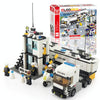 6727 511 PCS Brick Blocks City Police Station Command Vehicle Building Bricks Plastic Blocks Toys, Age Range: 6 Years Old Above