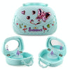 Creative Ballet Girl Handbag Design Music Jewelry Box(Green)